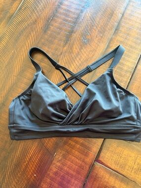 Women’s Black Strappy Bikini Top